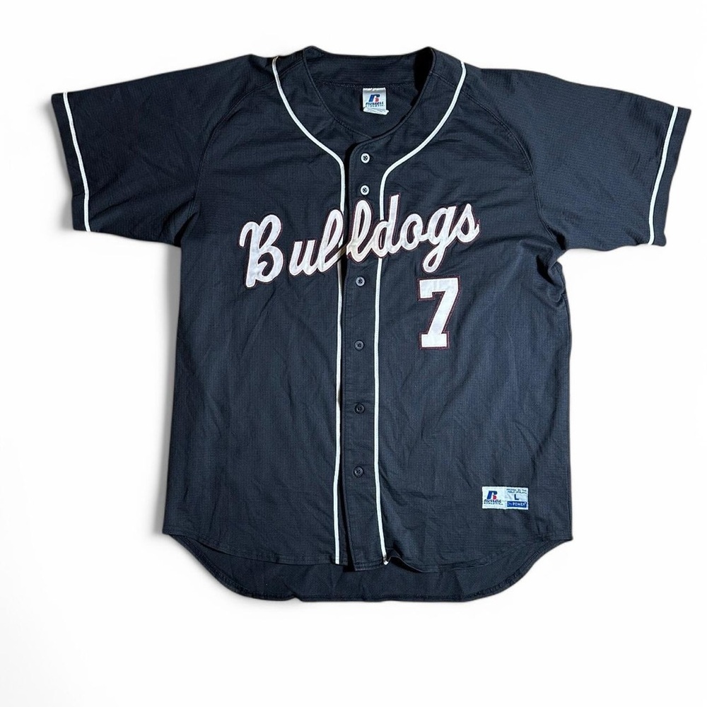 Russell Athletic Black Jersey with White Trim